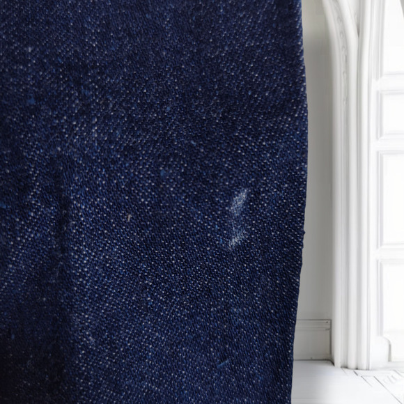 Selvedge Denim Work Apron Pinkline Redline Heritage Style Utility Kitchen - Picture 8 of 14